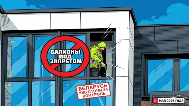 Балконы под запретом. Беларусь ужесточила контроль за перепланировками